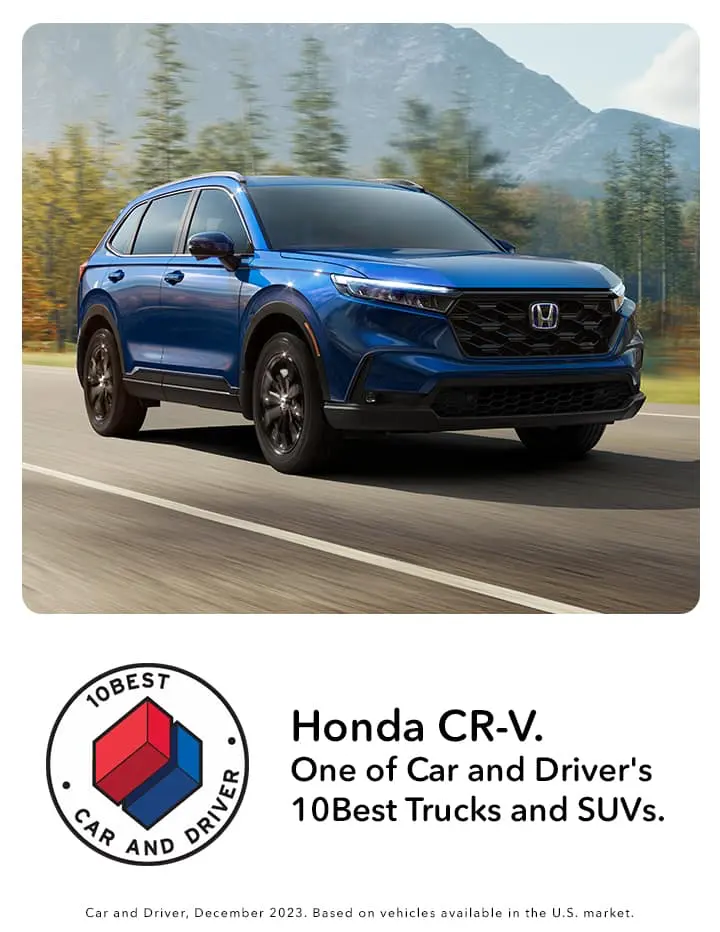 CR-V Awards