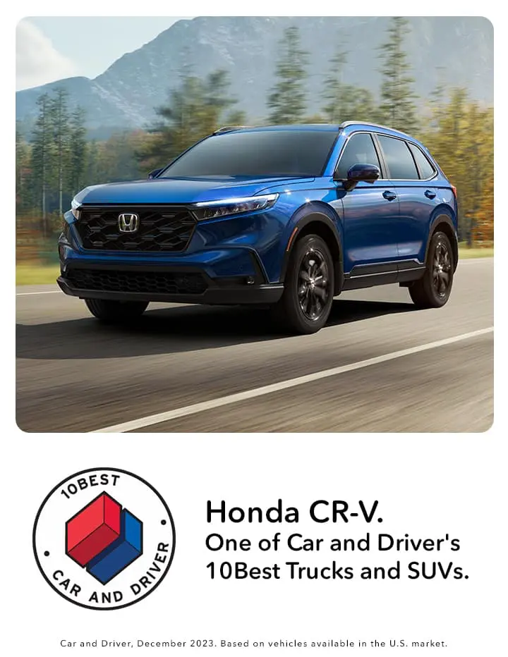 CR-V Awards